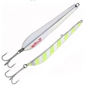 Пилькер Viking Jig светящийся 300гр (03 Shrome Silver)