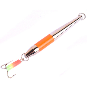 Пилькер Fladen Haken Fjords Silver /Red Tape 100гр